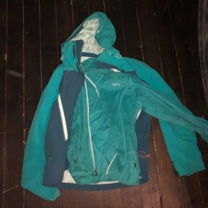 Northface 3-in-1 triclimate jacket